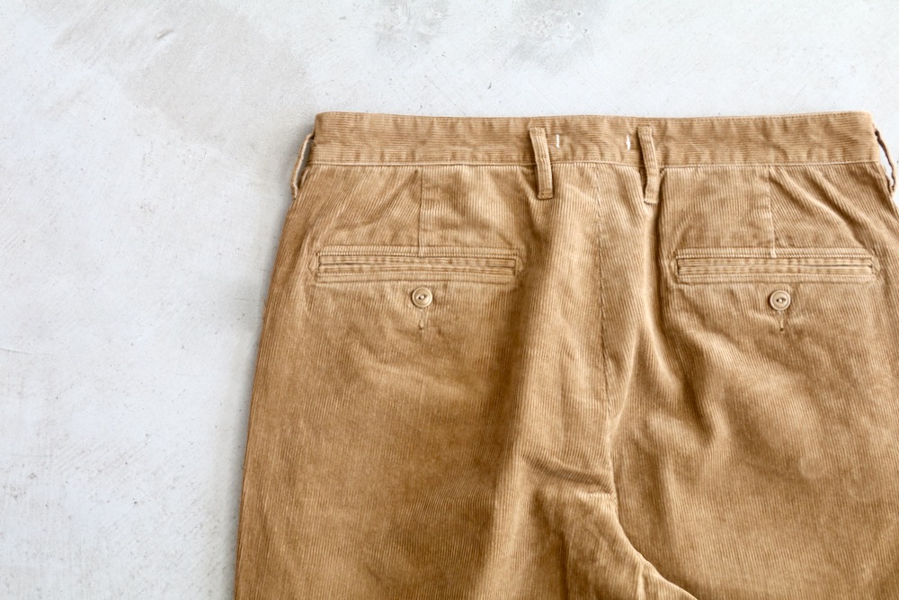 nonnative(�Υ�ͥ��ƥ���) "OFFICER CHINO TROUSERS COTTON CORD SULFUR DYE"