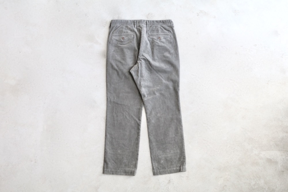 nonnative(�Υ�ͥ��ƥ���) "OFFICER CHINO TROUSERS COTTON CORD SULFUR DYE"