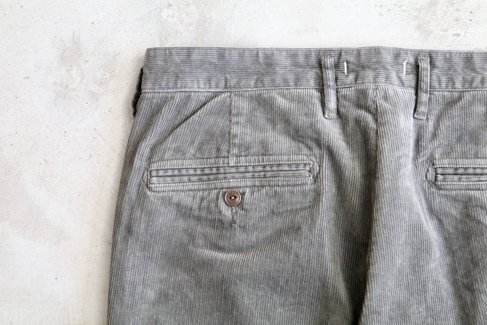 nonnative(�Υ�ͥ��ƥ���) "OFFICER CHINO TROUSERS COTTON CORD SULFUR DYE"