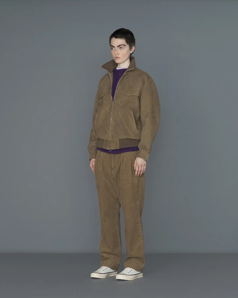 nonnative(�Υ�ͥ��ƥ���) "OFFICER CHINO TROUSERS COTTON CORD SULFUR DYE"