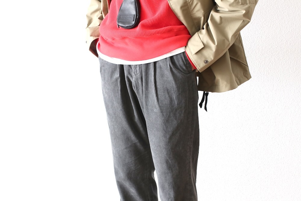 nonnative(�Υ�ͥ��ƥ���) "OFFICER CHINO TROUSERS COTTON CORD SULFUR DYE"