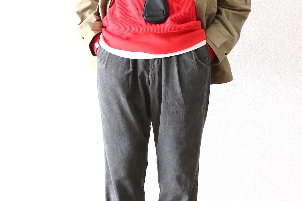 nonnative(�Υ�ͥ��ƥ���) "OFFICER CHINO TROUSERS COTTON CORD SULFUR DYE"