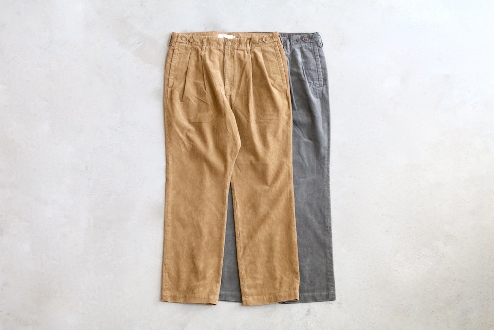nonnative(�Υ�ͥ��ƥ���) "OFFICER CHINO TROUSERS COTTON CORD SULFUR DYE"