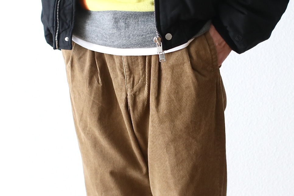 nonnative(�Υ�ͥ��ƥ���) "OFFICER CHINO TROUSERS COTTON CORD SULFUR DYE"