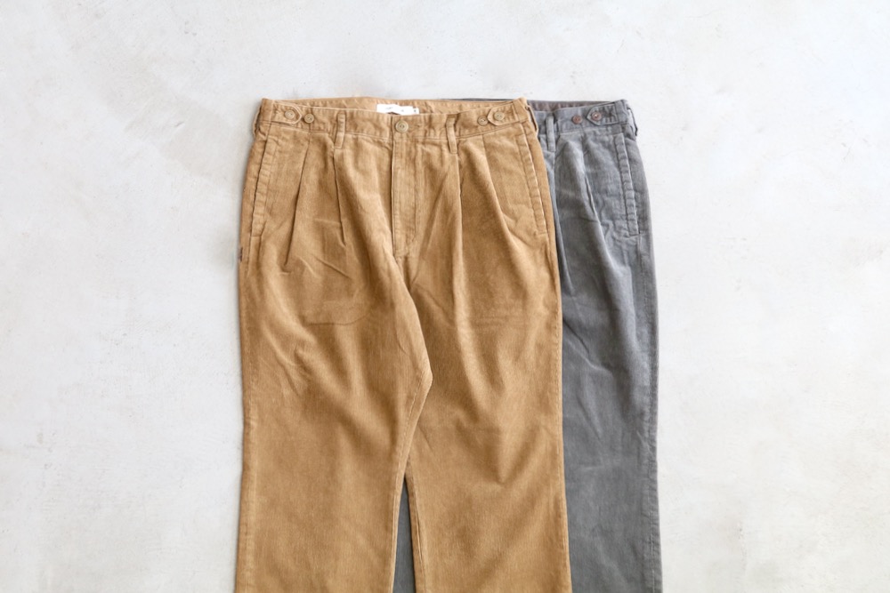 nonnative(�Υ�ͥ��ƥ���) "OFFICER CHINO TROUSERS COTTON CORD SULFUR DYE"