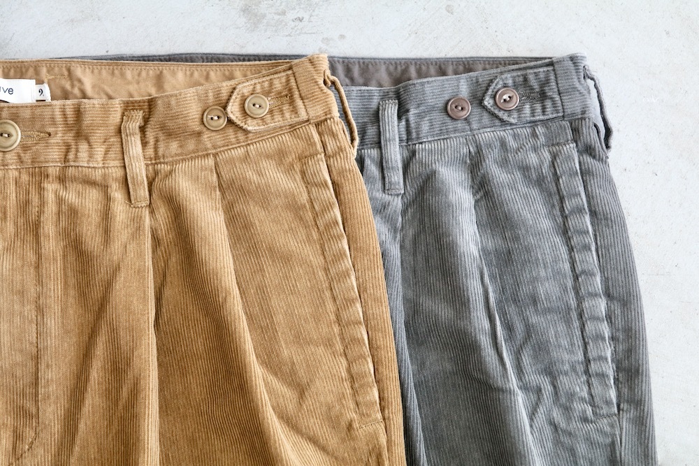 nonnative(�Υ�ͥ��ƥ���) "OFFICER CHINO TROUSERS COTTON CORD SULFUR DYE"