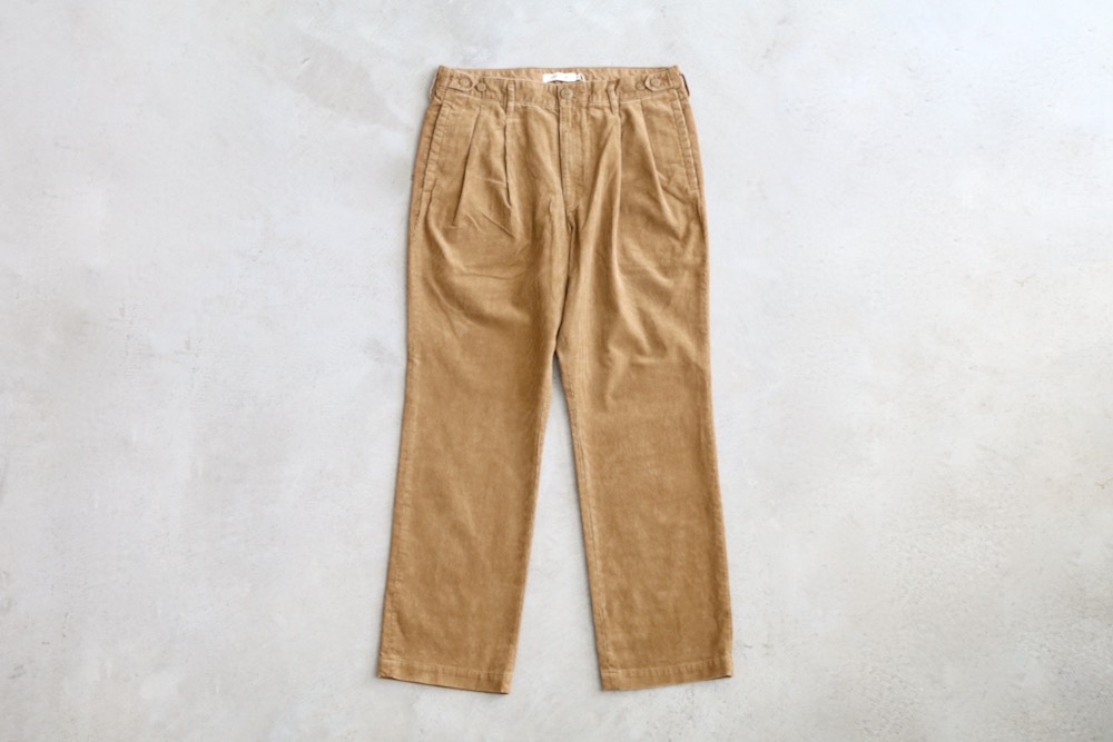 nonnative(�Υ�ͥ��ƥ���) "OFFICER CHINO TROUSERS COTTON CORD SULFUR DYE"
