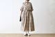��WOMEN'S��TOUJOURS�ʥȥ����塼�ˡ�Short Sleeve Classic Gathered Dress -LIBERTY BERRY FLOWER PRINT COTTON CLOTH-��