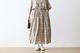��WOMEN'S��TOUJOURS�ʥȥ����塼�ˡ�Short Sleeve Classic Gathered Dress -LIBERTY BERRY FLOWER PRINT COTTON CLOTH-��
