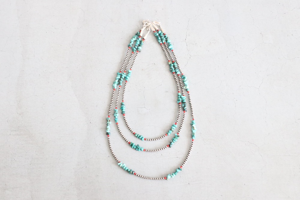 ERICKANICOLASBEGAY　Navajo Beads Necklace Indian Jewelry (インディアン ジュエリー) 