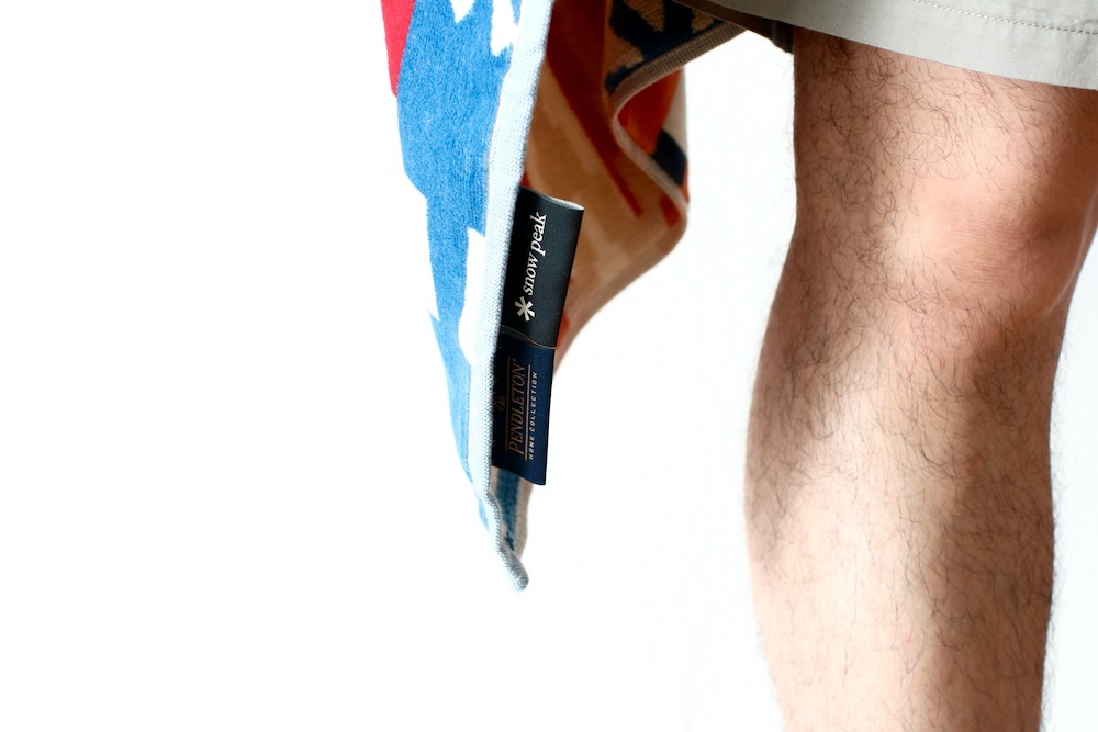 [10% > 30%OFF] snow peak apparel �� PENDLETON(���Ρ��ԡ��� ���ѥ�� �� �ڥ�ɥ�ȥ�) "SP/PENDLETON TOWEL BLANKET"