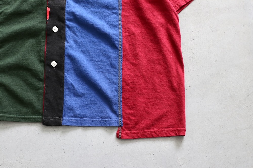 Rebuild by Needles(��ӥ�ɥХ��ˡ��ɥ륺)  "4 Cut Wide Baseball Tee - College"