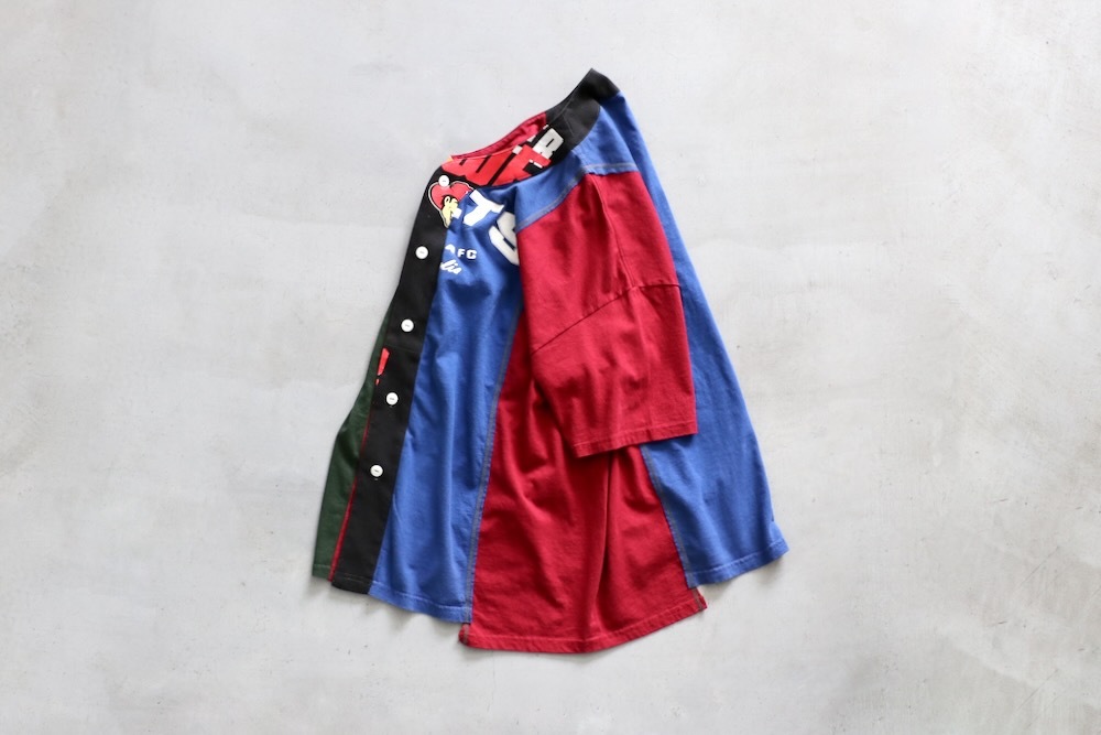 Rebuild by Needles(��ӥ�ɥХ��ˡ��ɥ륺)  "4 Cut Wide Baseball Tee - College"