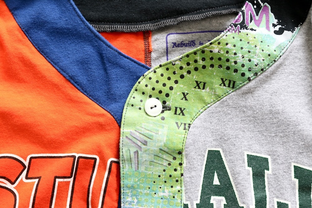 Rebuild by Needles(��ӥ�ɥХ��ˡ��ɥ륺)  "4 Cut Wide Baseball Tee - College"