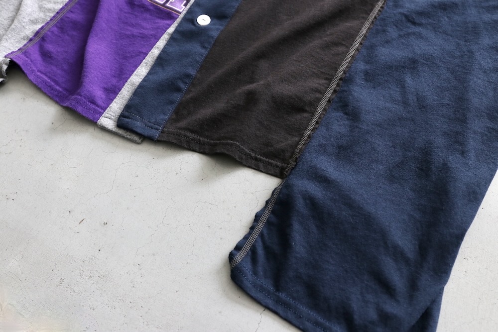 Rebuild by Needles(��ӥ�ɥХ��ˡ��ɥ륺)  "4 Cut Wide Baseball Tee - College"