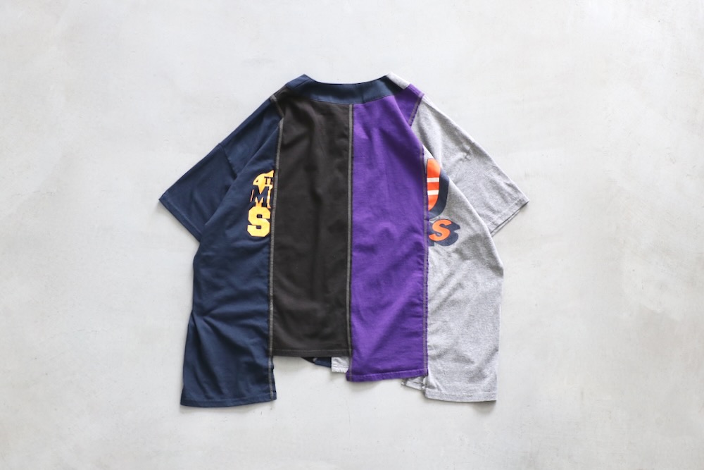 Rebuild by Needles(��ӥ�ɥХ��ˡ��ɥ륺)  "4 Cut Wide Baseball Tee - College"