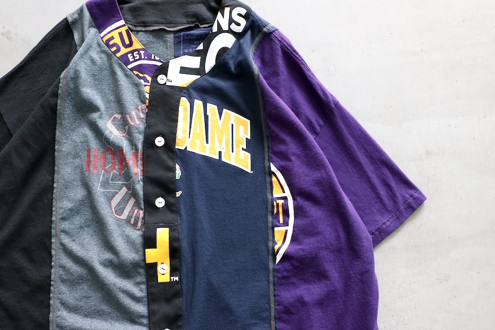 Rebuild by Needles(��ӥ�ɥХ��ˡ��ɥ륺)  "4 Cut Wide Baseball Tee - College"