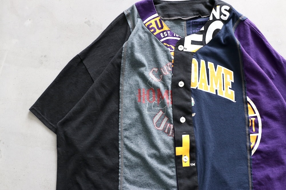 Rebuild by Needles(��ӥ�ɥХ��ˡ��ɥ륺)  "4 Cut Wide Baseball Tee - College"