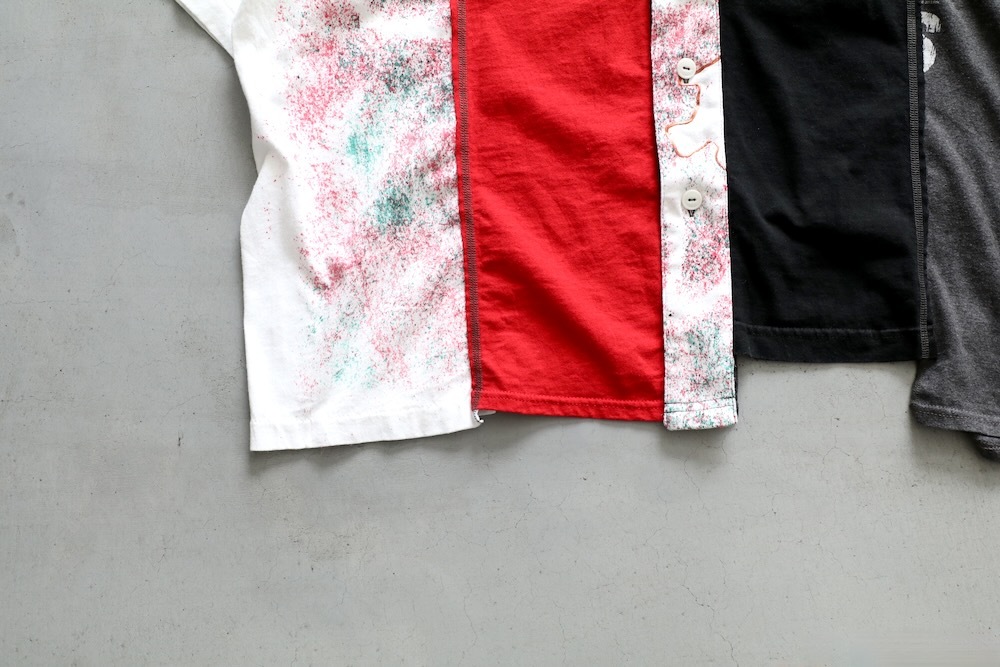 Rebuild by Needles(��ӥ�ɥХ��ˡ��ɥ륺)  "4 Cut Wide Baseball Tee - College"