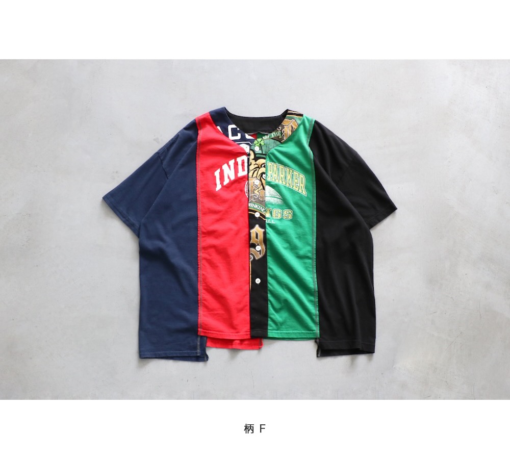 Rebuild by Needles(��ӥ�ɥХ��ˡ��ɥ륺)  "4 Cut Wide Baseball Tee - College"