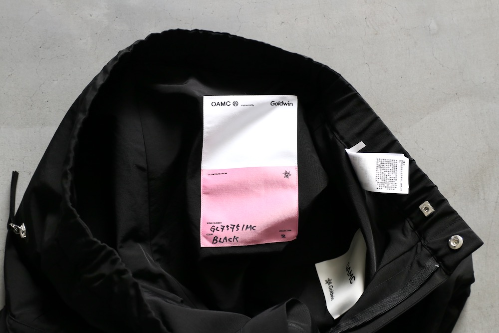 limited】 GOLDWIN × OAMC (ゴールドウィン × オーエーエムシー) 