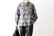 ��limited��nonnative �� Rafu (�Υ�ͥ��ƥ��� �� ���) "OFFICER STAND COLLAR L/S SHIRT COTTON TWILL OMBRE CHECK by Rafu"