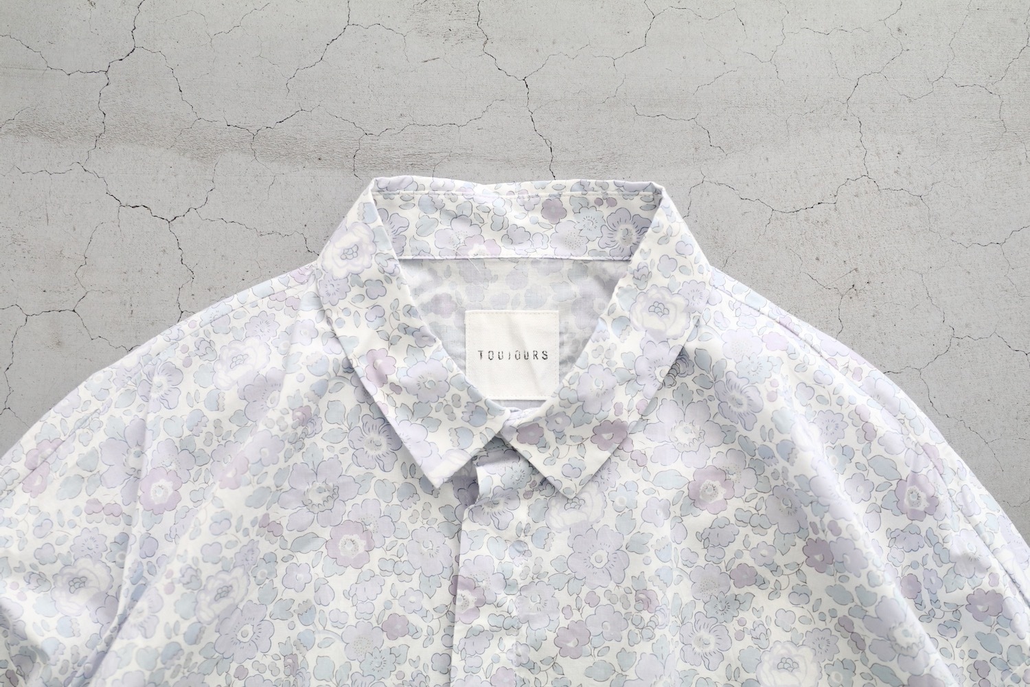 WOMEN'S】TOUJOURS（トゥジュー）“Short Sleeve Classic Gathered