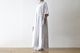 ��WOMEN'S��TOUJOURS�ʥȥ����塼�ˡ�Short Sleeve Classic Gathered Dress -LIBERTY GRAY FLOWER PRINT COTTON CLOTH-��