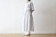 ��WOMEN'S��TOUJOURS�ʥȥ����塼�ˡ�Short Sleeve Classic Gathered Dress -LIBERTY GRAY FLOWER PRINT COTTON CLOTH-��