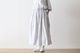 ��WOMEN'S��TOUJOURS�ʥȥ����塼�ˡ�Short Sleeve Classic Gathered Dress -LIBERTY GRAY FLOWER PRINT COTTON CLOTH-��