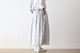 ��WOMEN'S��TOUJOURS�ʥȥ����塼�ˡ�Short Sleeve Classic Gathered Dress -LIBERTY GRAY FLOWER PRINT COTTON CLOTH-��