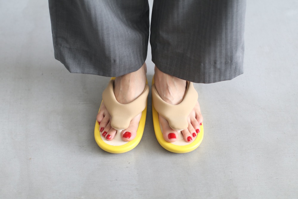 OJOJO NAITO(�����祸�� �ʥ��ȡ�)"BEACH SANDAL - Ecsaine Leather -"