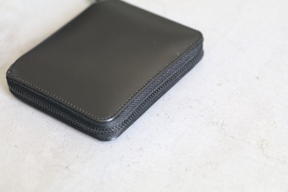 Wallet COMME des GARCONS (å ǥ륽) "ޤZIP - VERY BLACK LEATHER LINE B 8Z-I021-051"