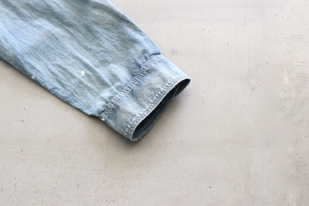 MADNESS (�ޥåɥͥ�) "MADNESS HARD AGING CHAMBRAY NEP BD SHIRT"