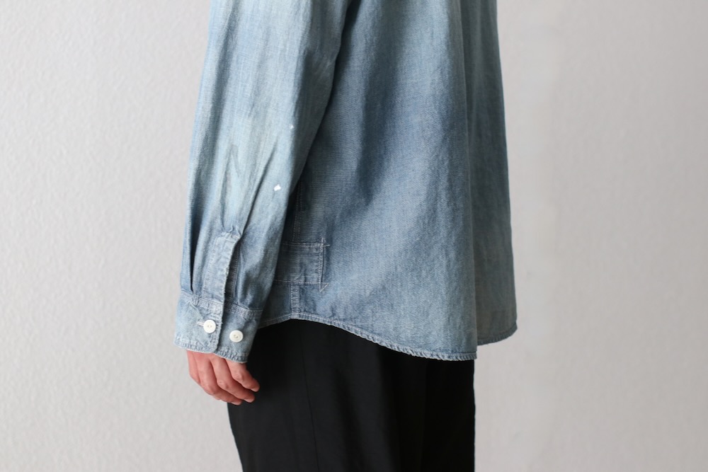 MADNESS (�ޥåɥͥ�) "MADNESS HARD AGING CHAMBRAY NEP BD SHIRT"
