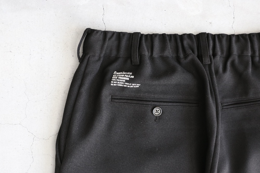 Z*1様 FreshService　SOLOTEX®︎ FULFLAN セットア SOLOTEX® FULFLAN WIDE TROUSERS – FreshService® official site