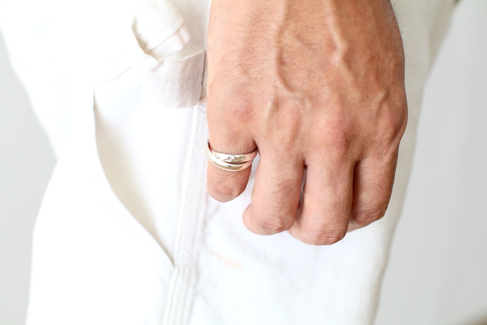 Mexican Jewelry (�ᥭ������ ���奨�꡼) "Silver Ring -Double series-"