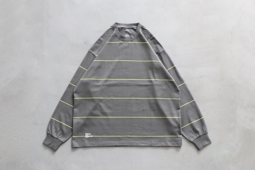 FreshService (�ե�å��奵���ӥ�)"PIN BORDER L/S TEE"