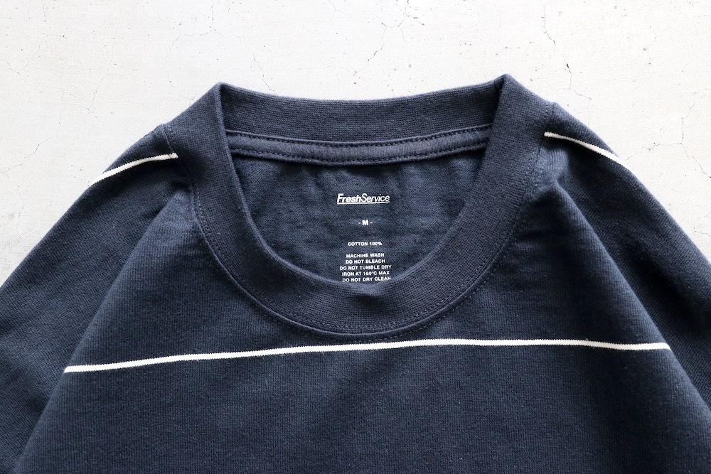 FreshService (�ե�å��奵���ӥ�)"PIN BORDER L/S TEE"