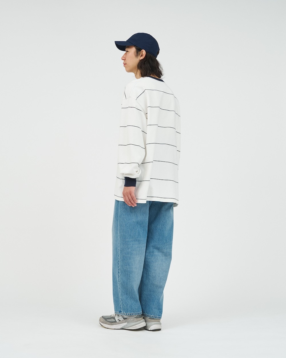 FreshService (�ե�å��奵���ӥ�)"PIN BORDER L/S TEE"