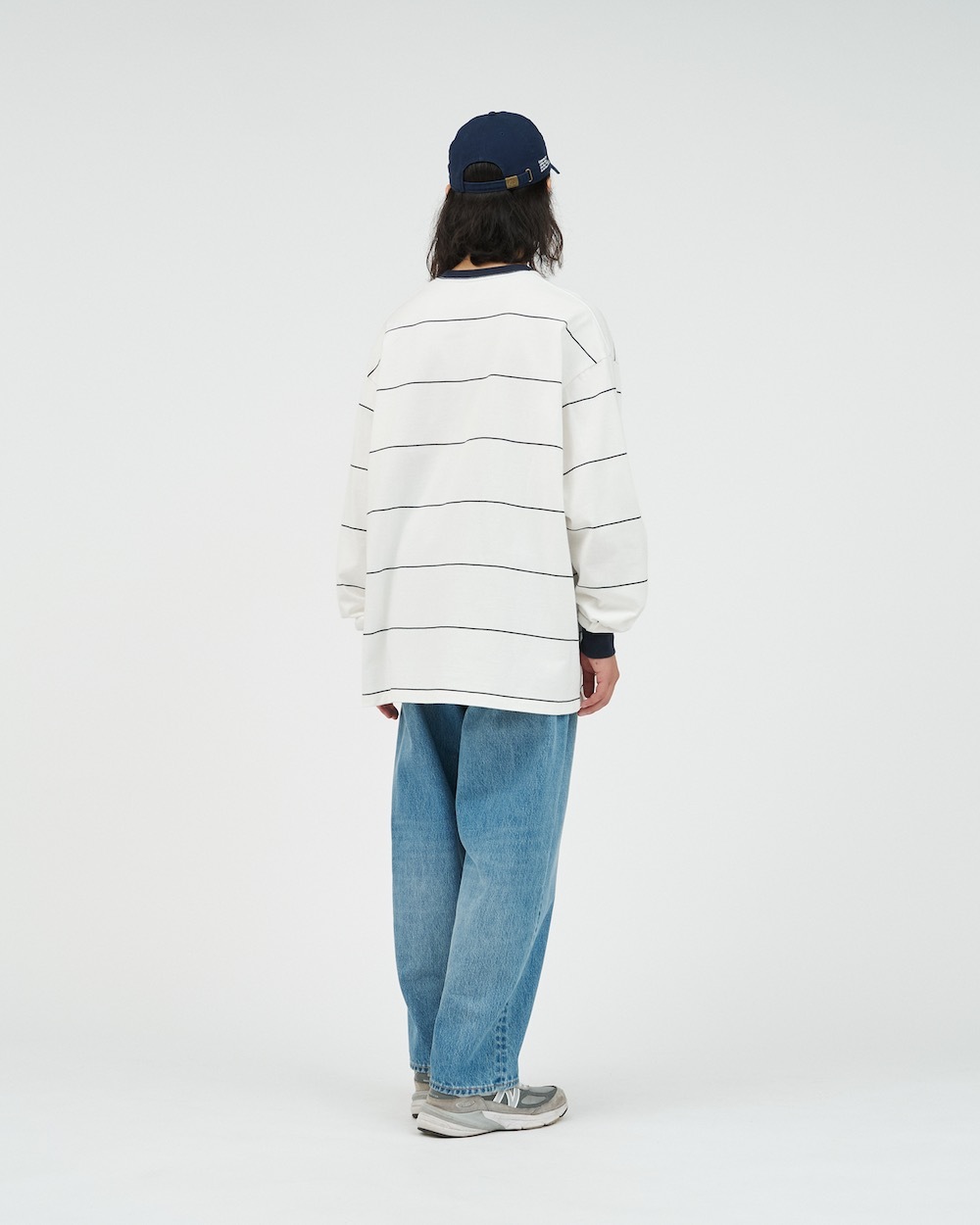FreshService (�ե�å��奵���ӥ�)"PIN BORDER L/S TEE"