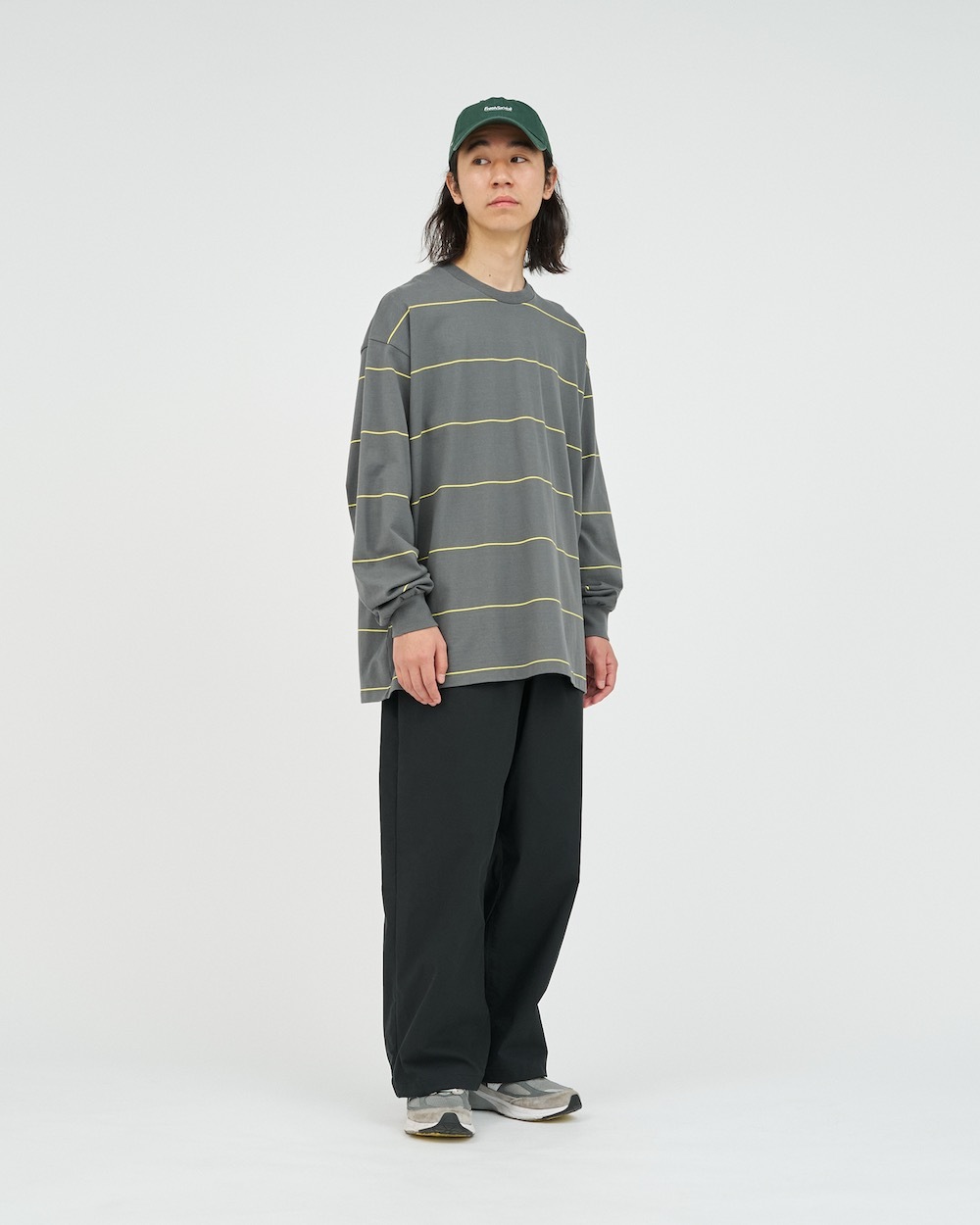 FreshService (�ե�å��奵���ӥ�)"PIN BORDER L/S TEE"