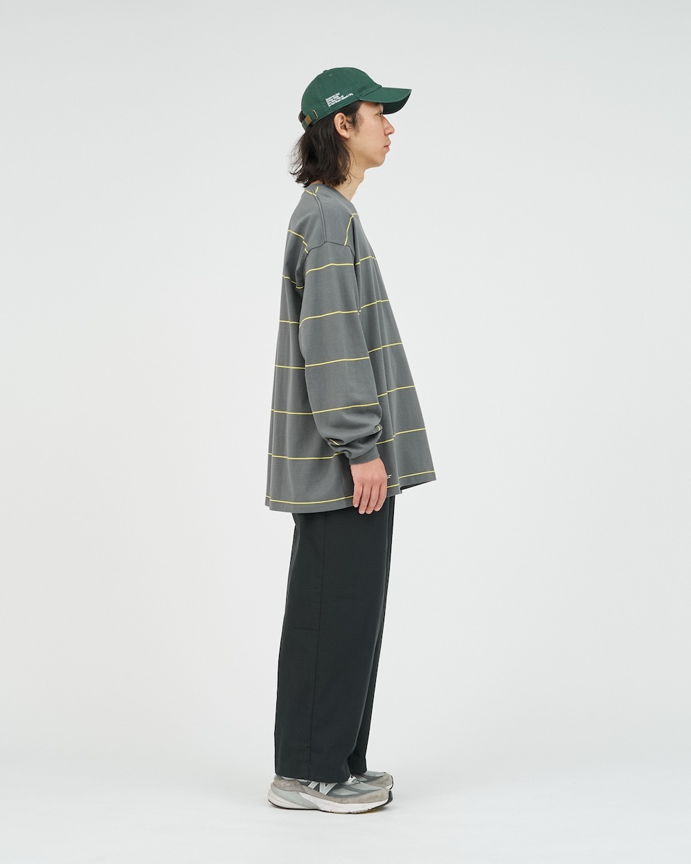 FreshService (�ե�å��奵���ӥ�)"PIN BORDER L/S TEE"
