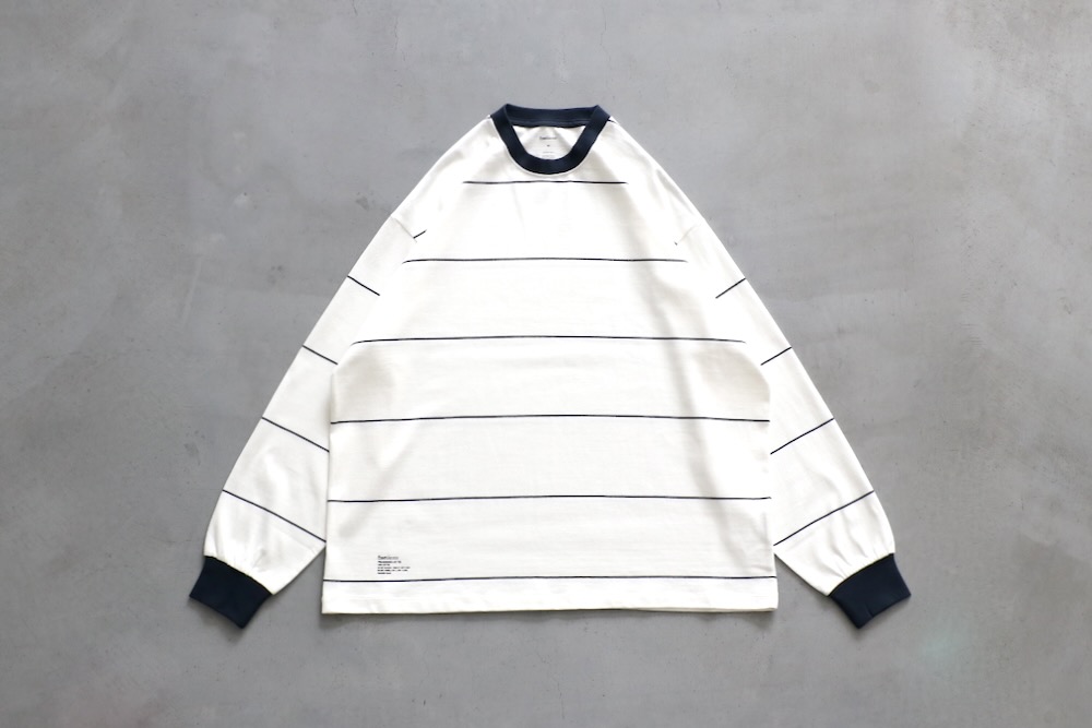 FreshService (�ե�å��奵���ӥ�)"PIN BORDER L/S TEE"