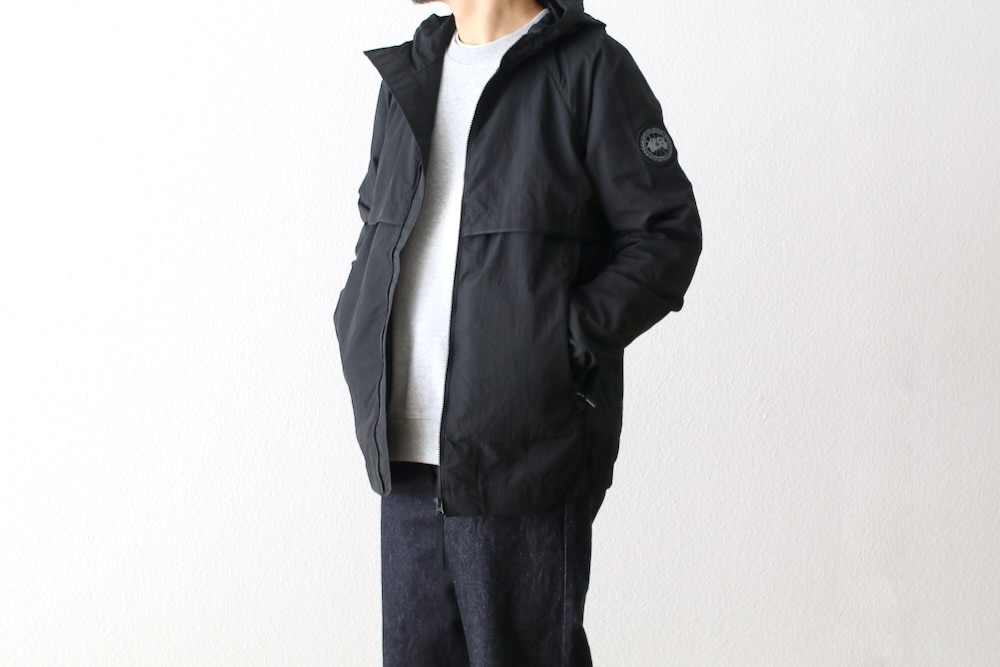 limited】CANADA GOOSE (カナダグース) “FABER HOODY BLACK