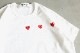 ��WOMEN'S��PLAY COMME des GARCONS(�ץ쥤 ���� �� ����륽��) "S/S TEE With Triple Heart"