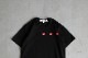 ��WOMEN'S��PLAY COMME des GARCONS(�ץ쥤 ���� �� ����륽��) "S/S TEE With Triple Heart"