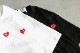 ��WOMEN'S��PLAY COMME des GARCONS(�ץ쥤 ���� �� ����륽��) "S/S TEE With Triple Heart"