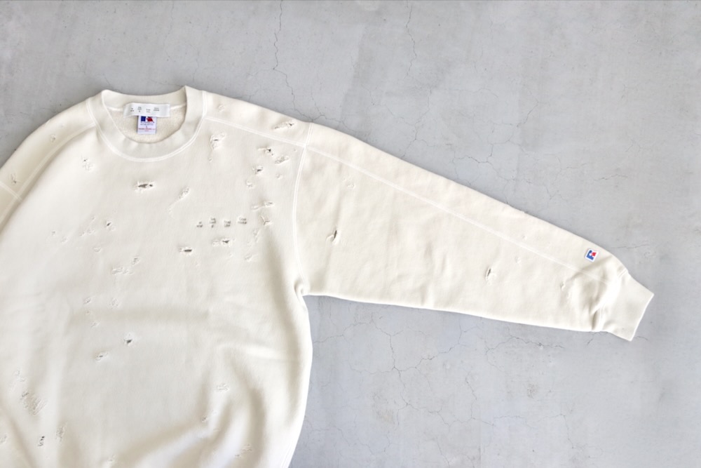 limitedBAL  RUSSELL ATHLETIC(Х  å å) "BAL / RUSSELL DISTRESSED ATHLETIC HEAVY COTTON CREW"