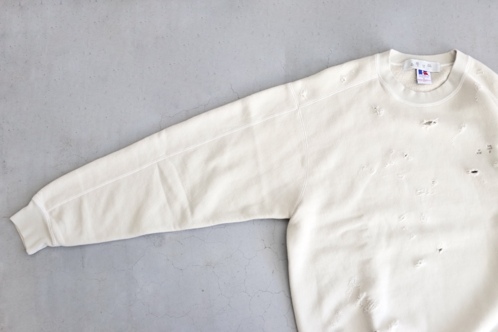 limitedBAL  RUSSELL ATHLETIC(Х  å å) "BAL / RUSSELL DISTRESSED ATHLETIC HEAVY COTTON CREW"